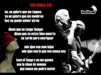 pochette album Vos nunca ves