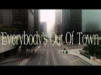 pochette album Everybody's out of town