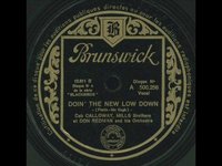 pochette album Doin' the new low-down