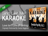 pochette album Love isn't love (främling)