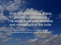 pochette album Dans un autre monde (in another world)