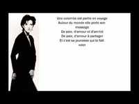 pochette album Une colombe