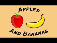 pochette album Apples and bananas