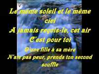 pochette album D'une fille à sa mère