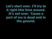 pochette album It's not over