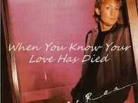 pochette album When you know your love has died