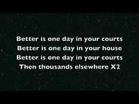 pochette album Better is one day