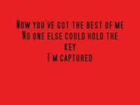 pochette album Captured