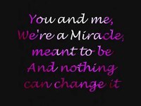 pochette album We're a miracle