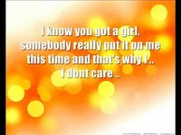 pochette album I don't care