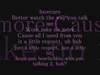 pochette album Insecure