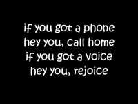 pochette album Hey you