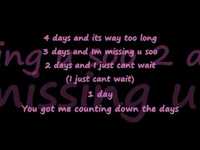 pochette album Counting down the days