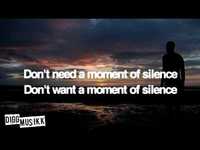 pochette album Moment of silence