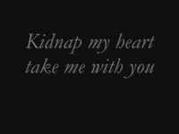 pochette album Kidnap my heart