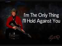 pochette album I'm the only thing (i'll hold against you)