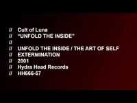 pochette album Unfold the inside