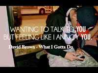 pochette album What i gotta do