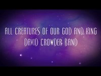 pochette album All creatures of our god and king