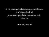 pochette album Without you (traduction)