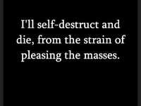 pochette album Self destruct and die