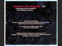 pochette album Suicide note ( i'm doing this )