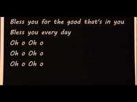 pochette album Bless you