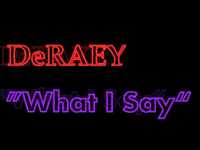 pochette album What i say