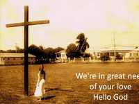 pochette album Hello god