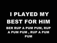 pochette album Little drummer boy