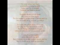 pochette album I wish it had been a dream