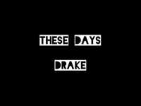 pochette album These days