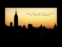 pochette album Say that you don't care