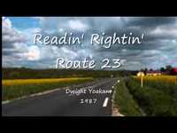 pochette album Readin', rightin', route 23