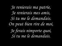 pochette album Hymne à l'amour