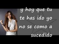 pochette album Hoy sin ti