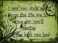 pochette album Walk away