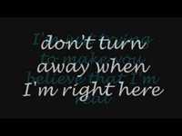 pochette album Don't turn away