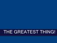 pochette album The greatest thing