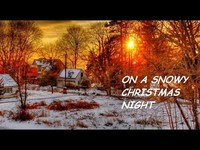 pochette album On a snowy christmas night