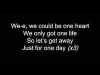 pochette album Just for one day