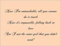 pochette album Untouchable