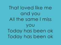 pochette album Today has been ok