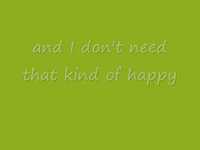 pochette album That kind of happy