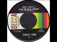 pochette album Don't back a man up in a corner