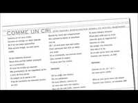 pochette album Comme un cri