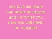 pochette album Never be replaced