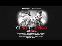 pochette album Si no te tengo
