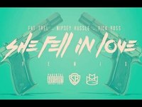 pochette album She fell in love (remix)