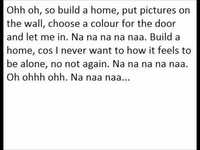 pochette album Build a home